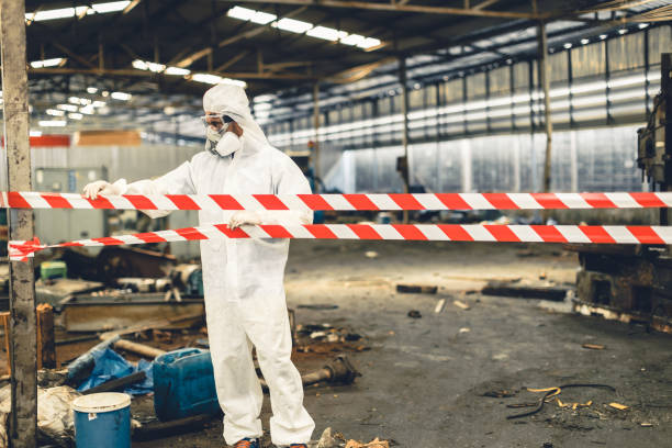 Professional Infectious Disease Decontamination technician working in Columbus, NE